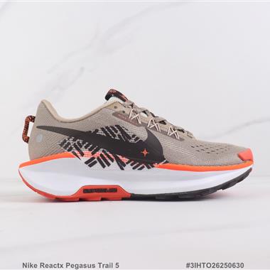 Nike Reactx Pegasus Trail 5 戶外徒步減震跑步鞋 