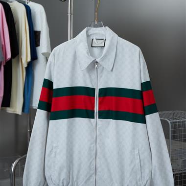 GUCCI  2025秋季新款風衣夾克外套  尺寸偏大