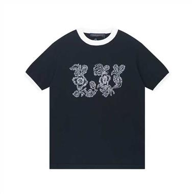 LouisVuitton   2025夏季新款短袖T恤 尺寸偏大