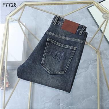 FENDI   2025秋季新款休閒牛仔褲