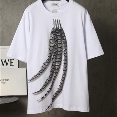 LOEWE   2025夏季新款短袖T恤  尺寸偏大