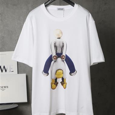LOEWE   2025夏季新款短袖T恤  尺寸偏大