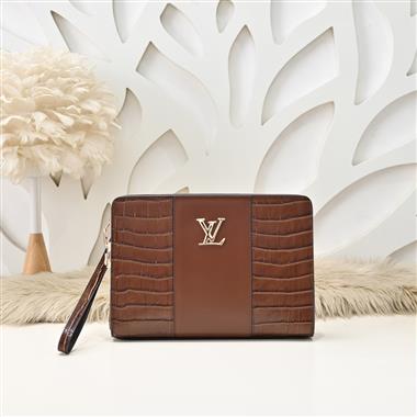 LOUIS VUITTON    2025新款男生時尚皮夾 尺寸：26*16*4CM