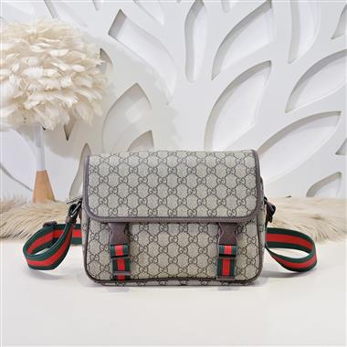 GUCCI    2025新款男生時尚皮夾 尺寸：28*17*8CM