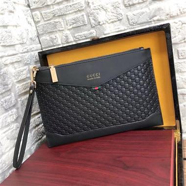 GUCCI   2025新款男生時尚皮夾 尺寸：29*19*1CM