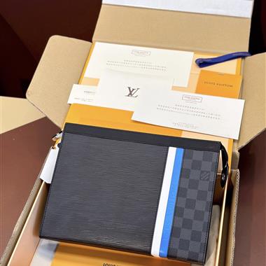 LOUIS VUITTON   2025新款男生時尚皮夾 尺寸：27 x 21 x 6CM