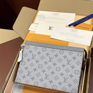 LOUIS VUITTON   2025新款男生時尚皮夾 尺寸：27 x 21 x 6CM