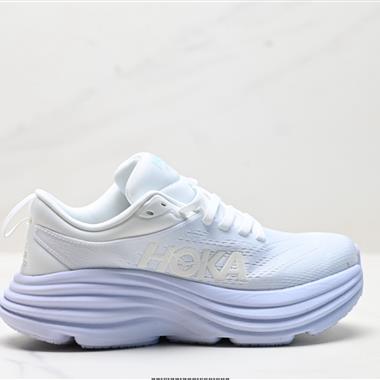 HOKA ONE ONE Bondi 8 復古舒適防滑耐磨 低幫 山地戶外跑步鞋