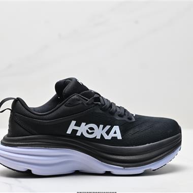 HOKA ONE ONE Bondi 8 復古舒適防滑耐磨 低幫 山地戶外跑步鞋