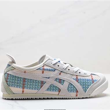 Onitsuka Tiger鬼塚虎 Mexico 66 Slip-on 壹腳蹬低幫夏季透氣運動休閑鞋