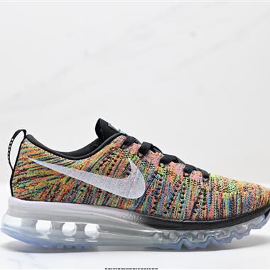 Nike Air Max Flyknit 織物減震防滑透氣輕便 低幫跑步鞋 
