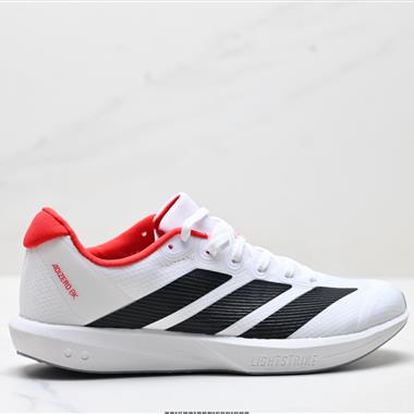 Adidas ADIZEROBK 馬拉松飛線賈卡輕質透氣休閑運動跑步鞋