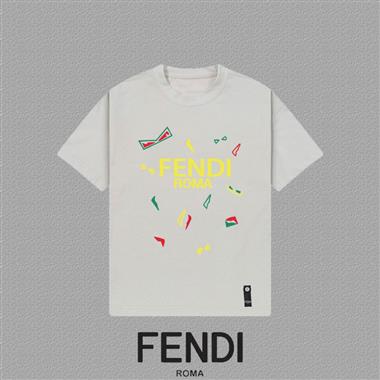 FENDI   2025夏季新款短袖T恤