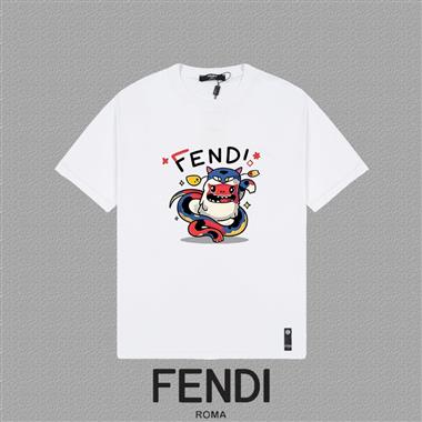 FENDI   2025夏季新款短袖T恤