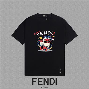 FENDI   2025夏季新款短袖T恤