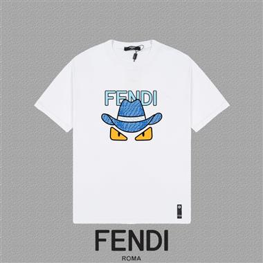 FENDI   2025夏季新款短袖T恤