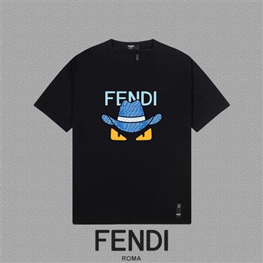 FENDI   2025夏季新款短袖T恤