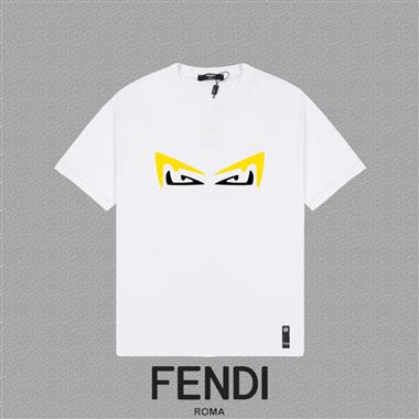 FENDI   2025夏季新款短袖T恤