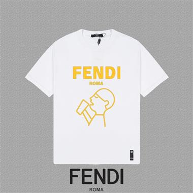 FENDI   2025夏季新款短袖T恤