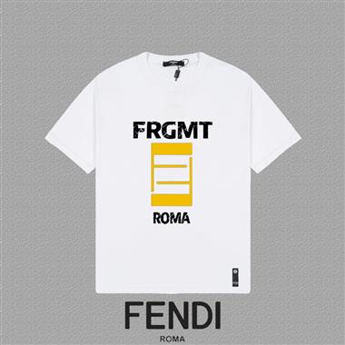 FENDI   2025夏季新款短袖T恤