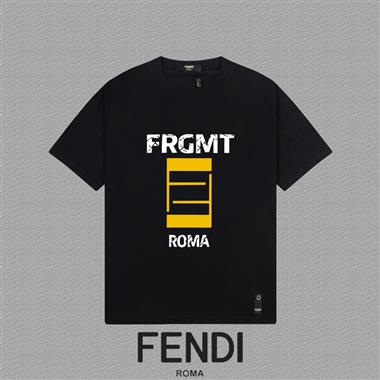 FENDI   2025夏季新款短袖T恤