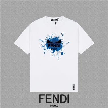 FENDI   2025夏季新款短袖T恤