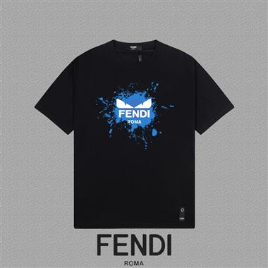 FENDI   2025夏季新款短袖T恤