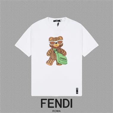 FENDI   2025夏季新款短袖T恤