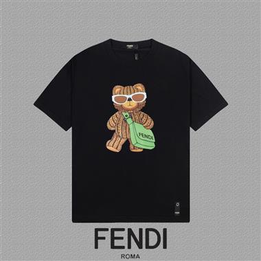 FENDI   2025夏季新款短袖T恤