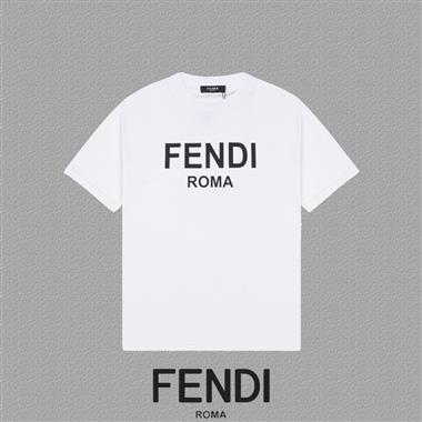 FENDI   2025夏季新款短袖T恤
