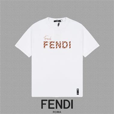 FENDI   2025夏季新款短袖T恤