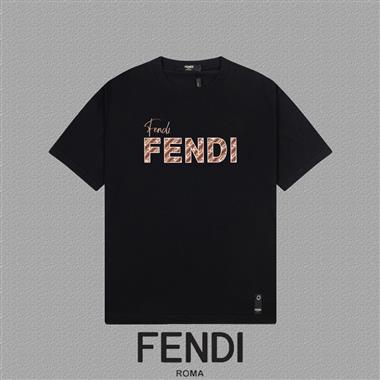 FENDI   2025夏季新款短袖T恤