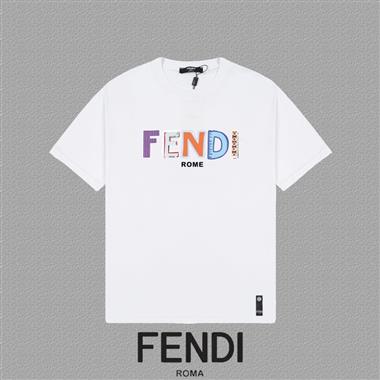 FENDI   2025夏季新款短袖T恤