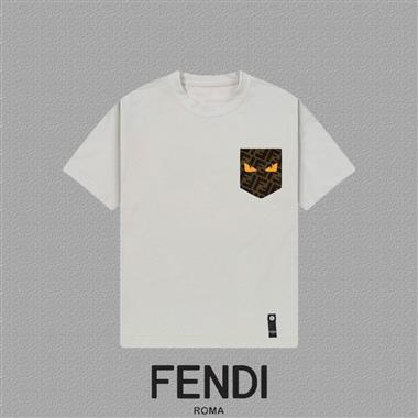 FENDI   2025夏季新款短袖T恤