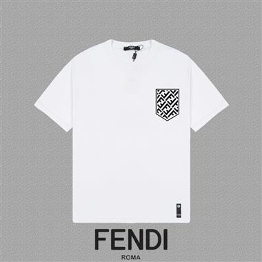 FENDI   2025夏季新款短袖T恤
