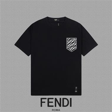 FENDI   2025夏季新款短袖T恤