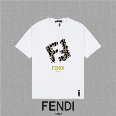 FENDI   2025夏季新款短袖T恤