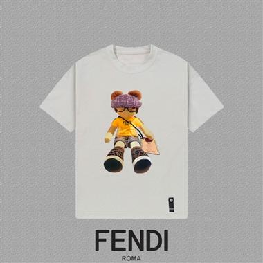 FENDI   2025夏季新款短袖T恤
