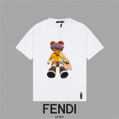 FENDI   2025夏季新款短袖T恤