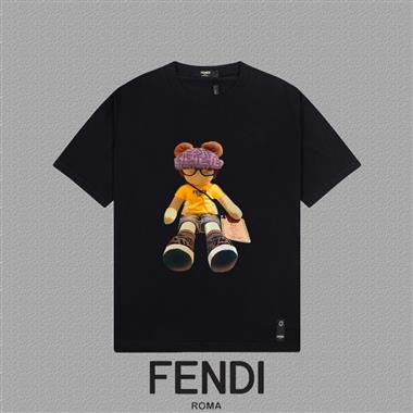 FENDI   2025夏季新款短袖T恤