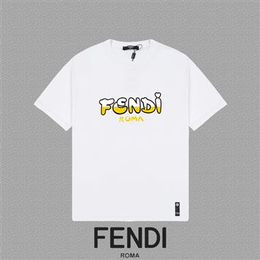 FENDI   2025夏季新款短袖T恤