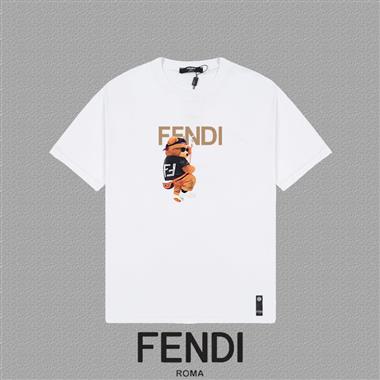 FENDI   2025夏季新款短袖T恤