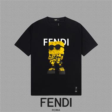 FENDI   2025夏季新款短袖T恤