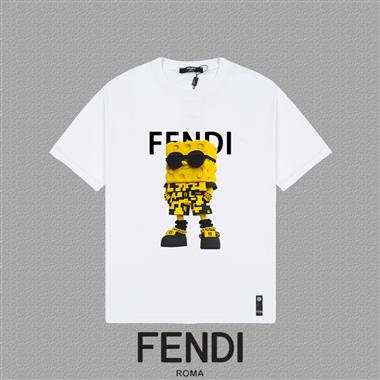 FENDI   2025夏季新款短袖T恤