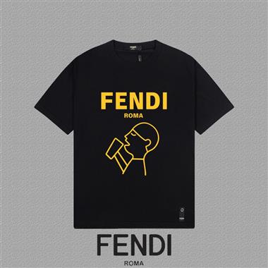 FENDI   2025夏季新款短袖T恤