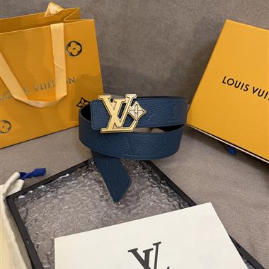 LOUIS VUITTON   2025新款時尚皮帶 4.0CM