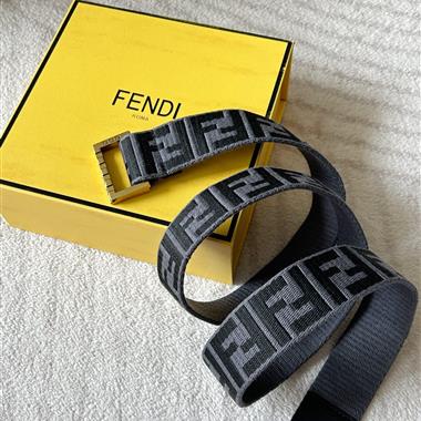 FENDI   2025新款時尚皮帶  4.0CM