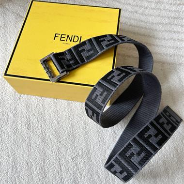 FENDI   2025新款時尚皮帶  4.0CM