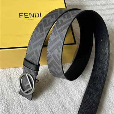 FENDI   2025新款時尚皮帶  4.0CM