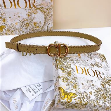 DIOR   2025新款時尚皮帶   2.0CM